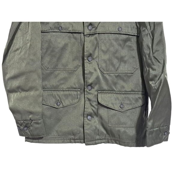 Golden Fleece Vintage Military Style Uniform Outerwear Jacket 42 Olive Green Mad - Picture 5 of 8
